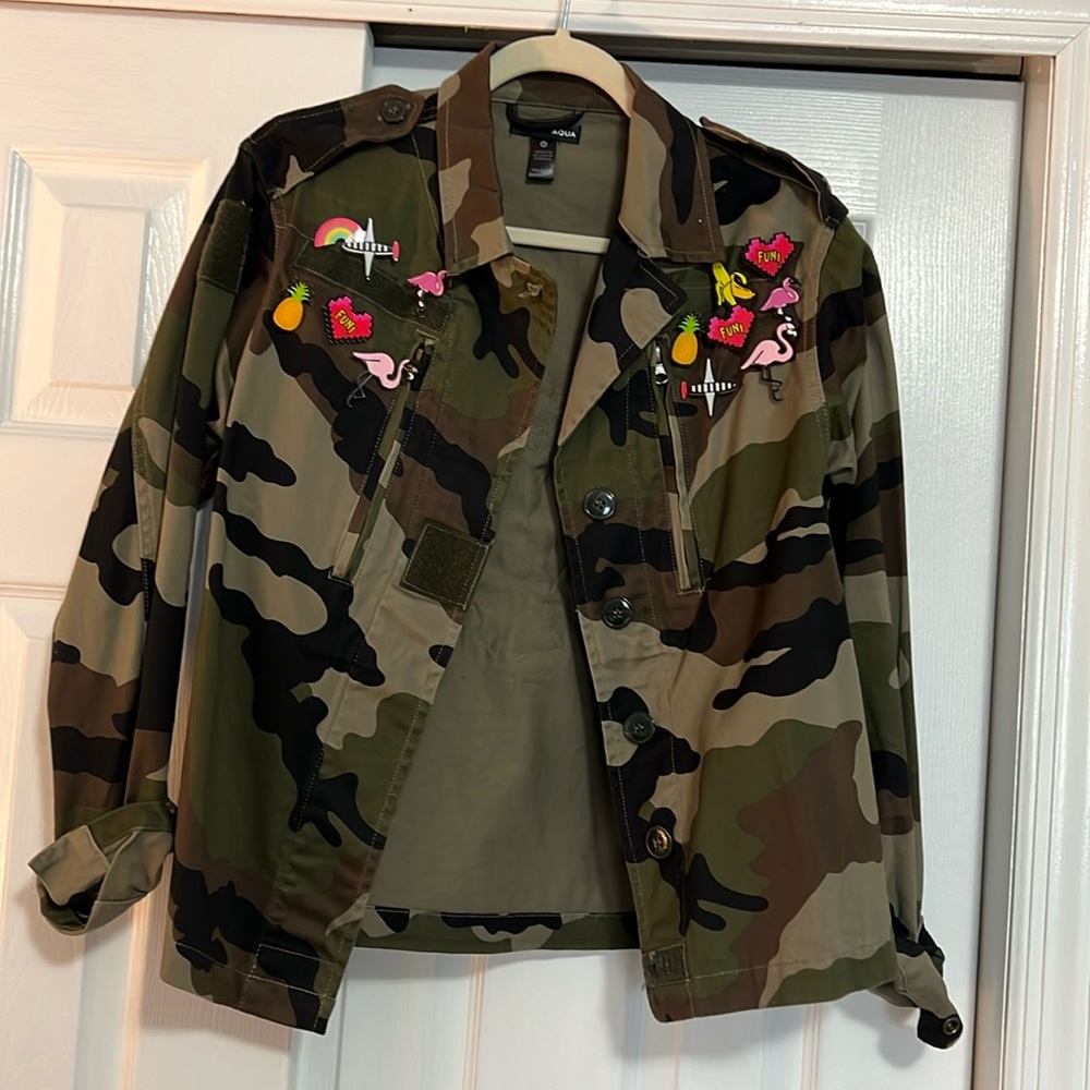 Aqua Camo Jacket